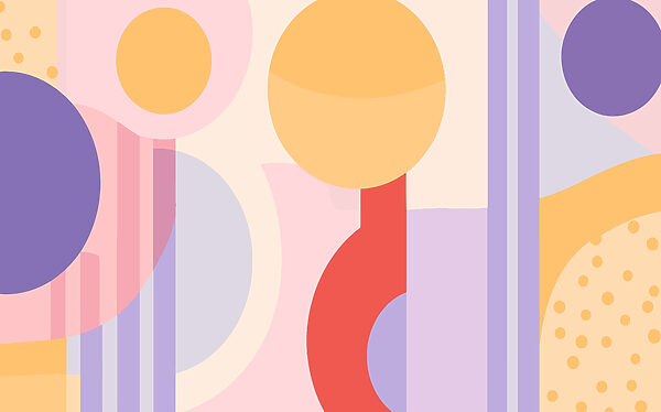 Colorful art piece with circles and circles Colorful art piece with circles and circles