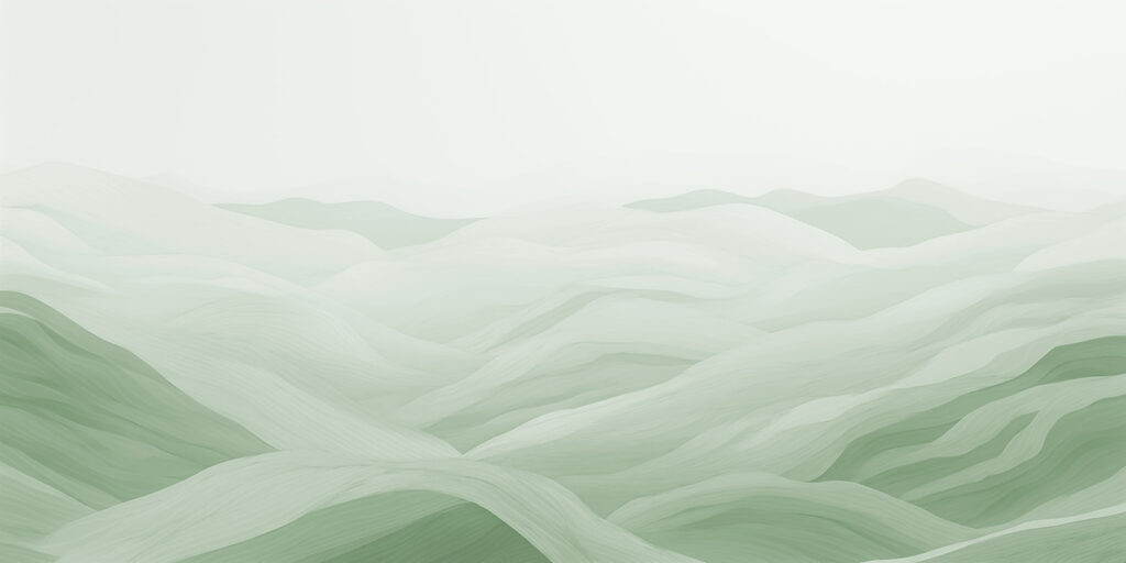 Green and white landscape Green and white landscape