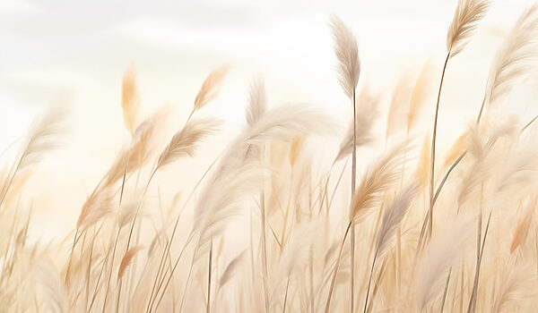 Soft grasses in gentle breeze Soft grasses in gentle breeze