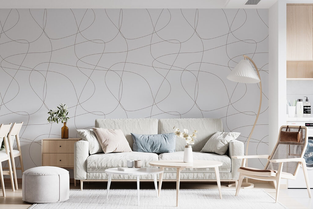 White background with black lines White background with black lines