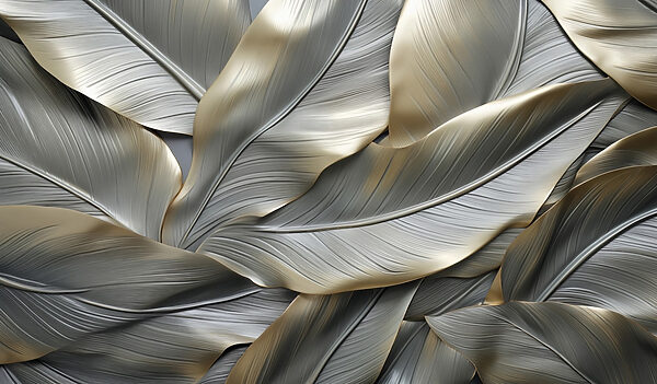 Textured leaves create a unique pattern. Textured leaves create a unique pattern.