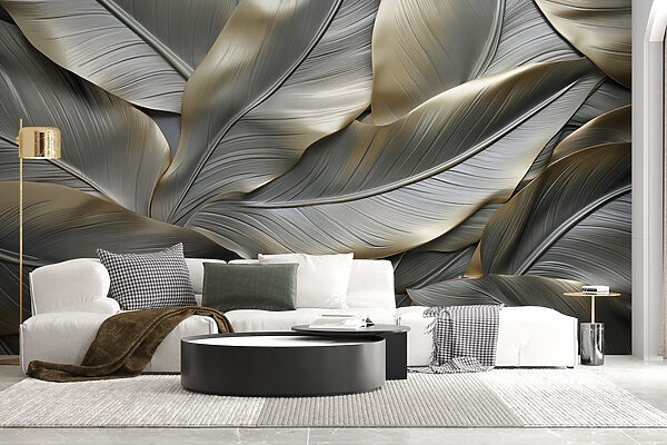 Textured leaves create a unique pattern. Textured leaves create a unique pattern.