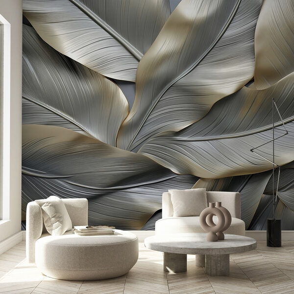 Textured leaves create a unique pattern. Textured leaves create a unique pattern.