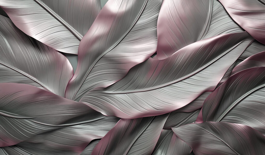 Elegant leaves in soft hues. Elegant leaves in soft hues.