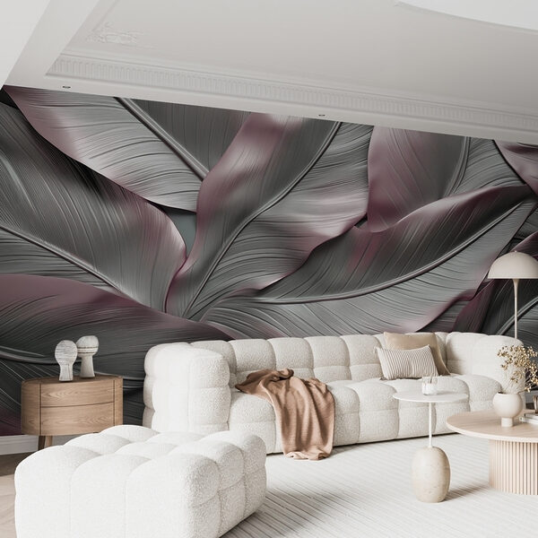 Elegant leaves in soft hues. Elegant leaves in soft hues.