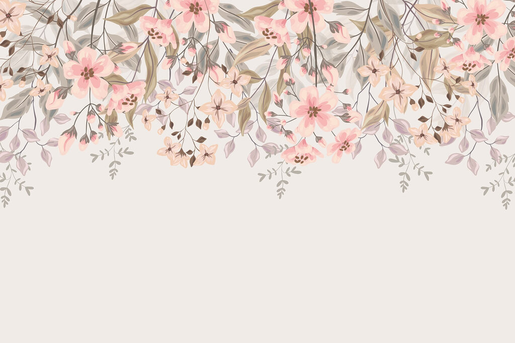 Delicate blossoms in soft hues Delicate blossoms in soft hues