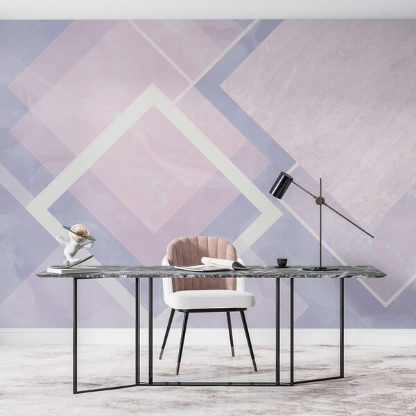 Abstract pastel geometric design composition. Abstract pastel geometric design composition.