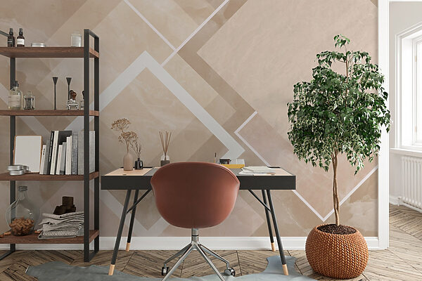 Soft shapes in muted tones. Soft shapes in muted tones.