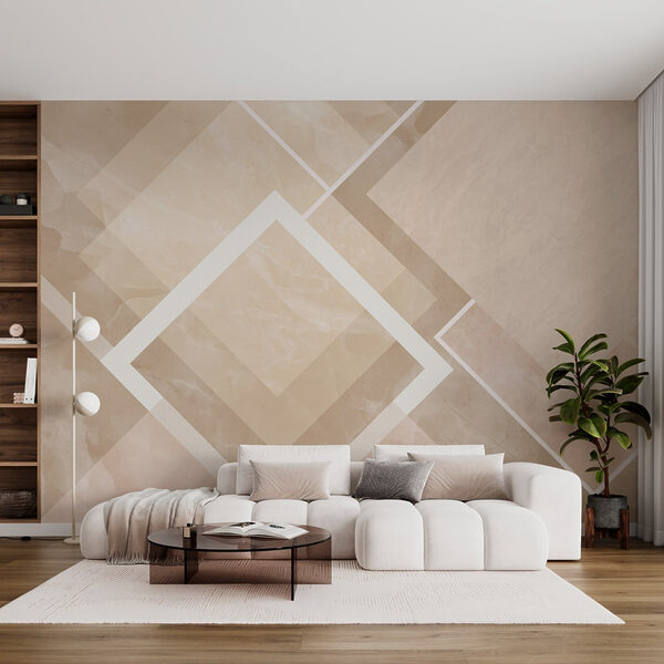 Soft shapes in muted tones. Soft shapes in muted tones.