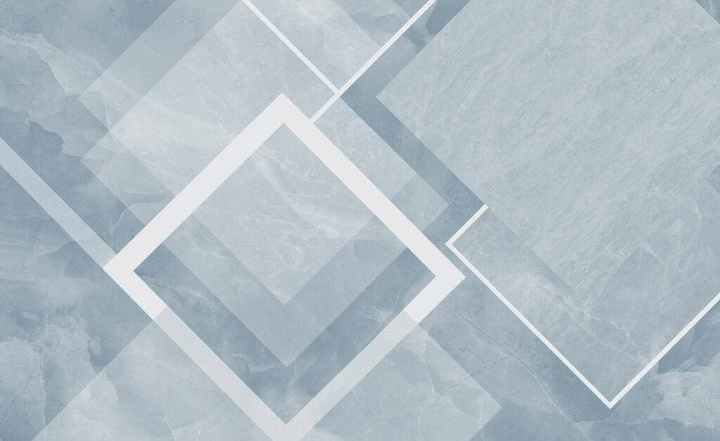 Blue and white background with white squares and lines Blue and white background with white squares and lines