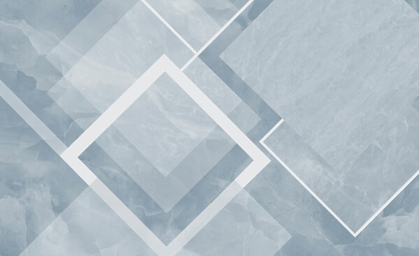 Blue and white background with white squares and lines Blue and white background with white squares and lines