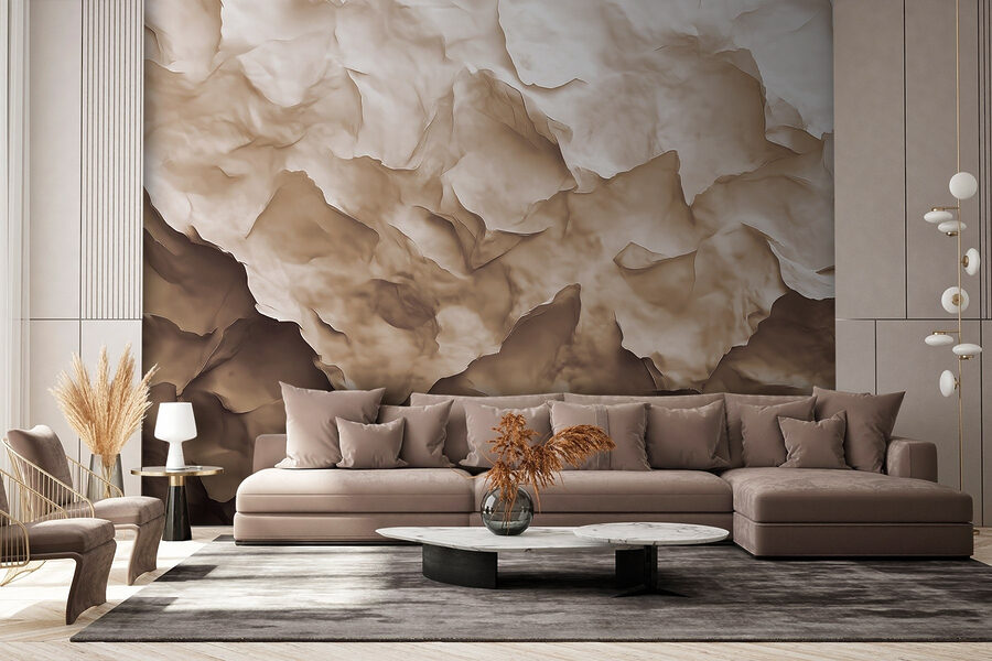 Abstract texture in warm tones.