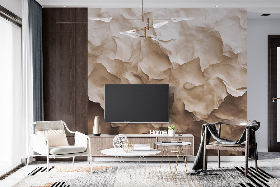 Abstract texture in warm tones.