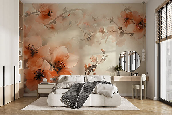 Delicate blooms in soft hues Delicate blooms in soft hues