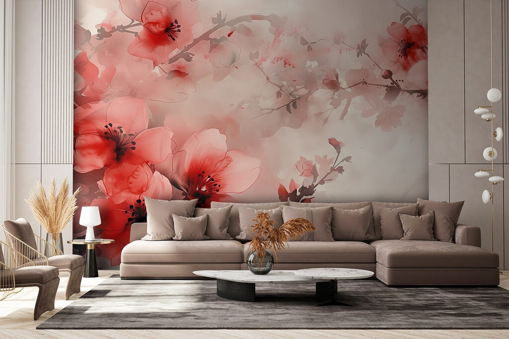Delicate blooms in soft hues Delicate blooms in soft hues