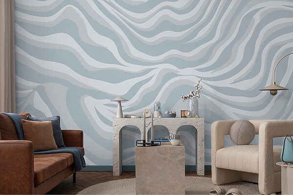 White and grey striped background White and grey striped background