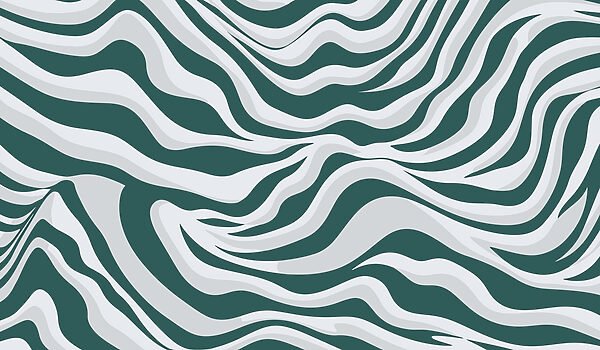 Green and white striped pattern Green and white striped pattern