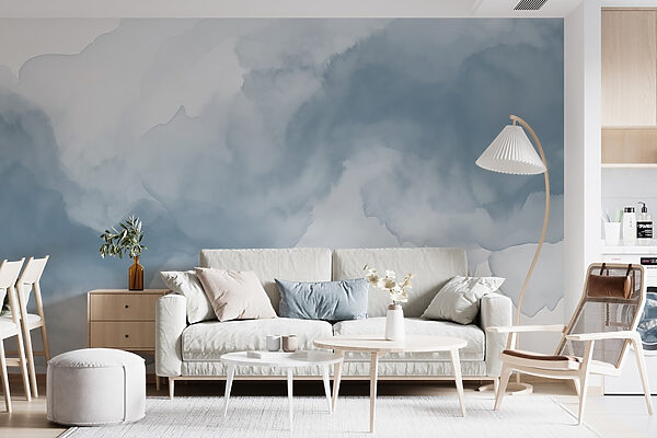 Soft waves of gentle hues. Soft waves of gentle hues.