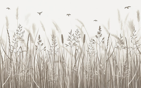 Field of grass with birds flying w02119p 600x374 - Field of grass with birds flying - tegory