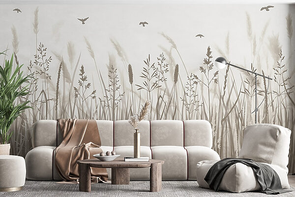 Field of grass with birds flying w02119pig54r 600x400 - Field of grass with birds flying - tegory