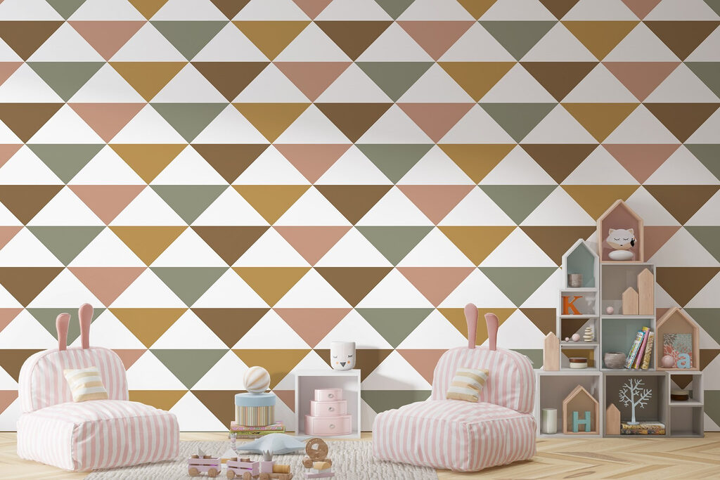 Pattern of triangles Pattern of triangles