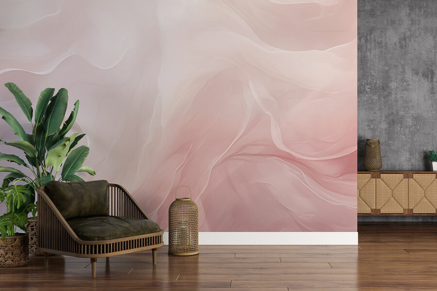 Soft curves in gentle hues. Soft curves in gentle hues.