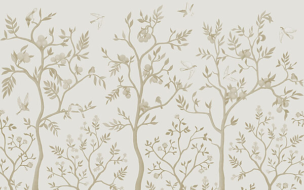 Wallpaper with birds and trees Wallpaper with birds and trees