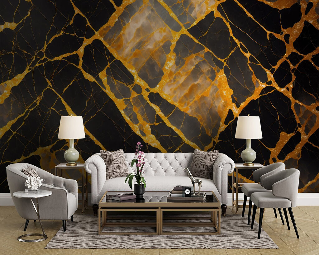 Elegant black and amber marble pattern u94111pig43mr 1024x819 - Elegant black and amber marble pattern