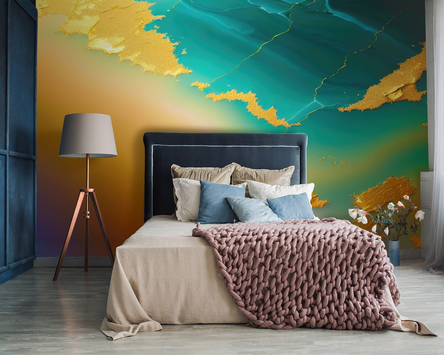 Map of the ocean