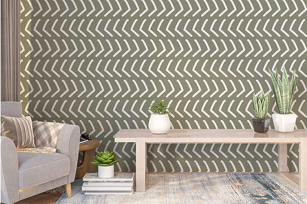 Pattern of white lines Pattern of white lines