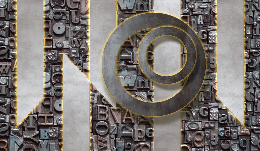 Group of letters on a wall Group of letters on a wall