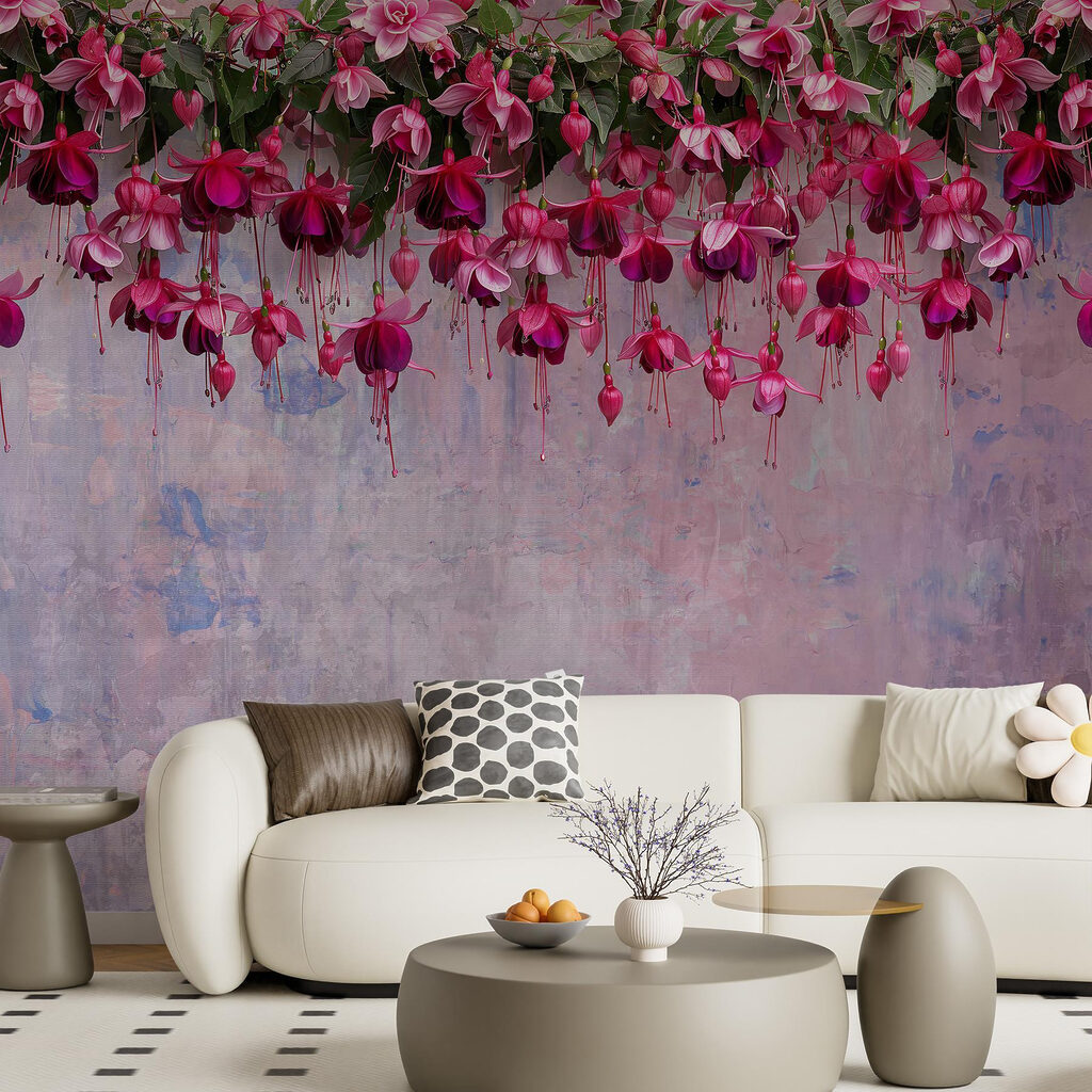 Group of pink flowers