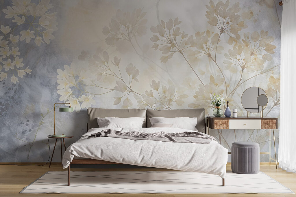 Soft blooms on a gentle backdrop Soft blooms on a gentle backdrop