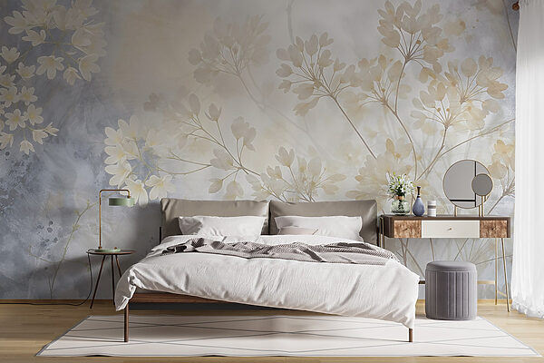Soft blooms on a gentle backdrop Soft blooms on a gentle backdrop