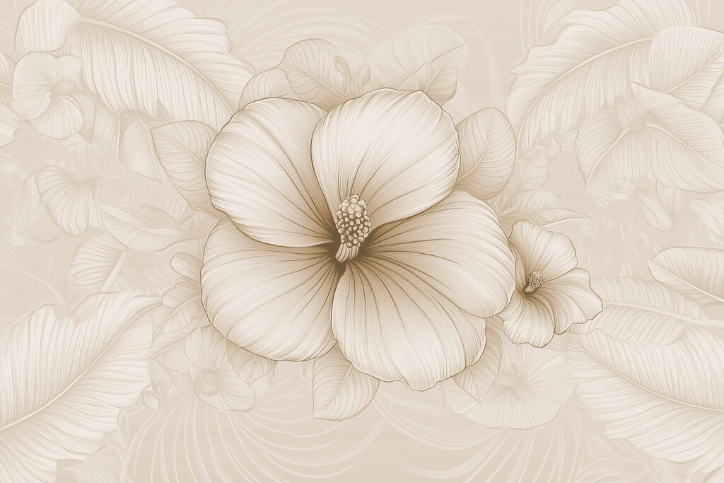 Soft blooms on a delicate background Soft blooms on a delicate background