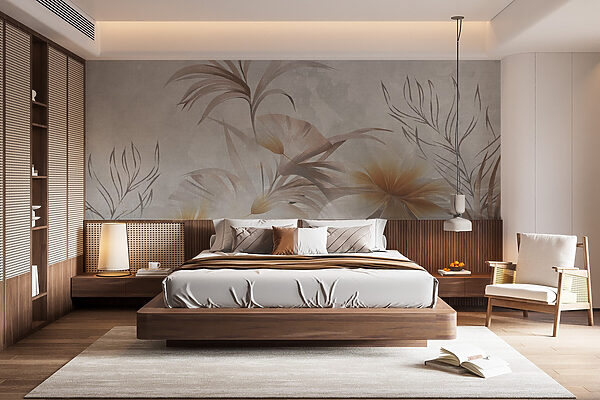 Elegant floral design with soft hues Elegant floral design with soft hues