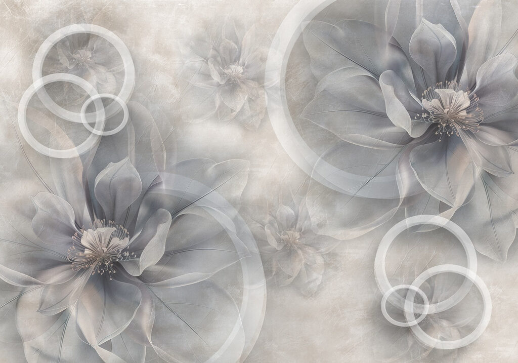 Delicate flowers in soft hues Delicate flowers in soft hues