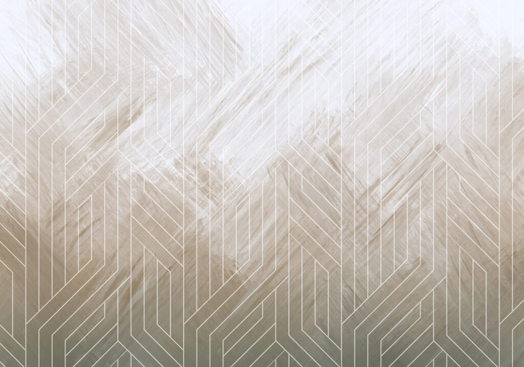 White lines on a white surface White lines on a white surface