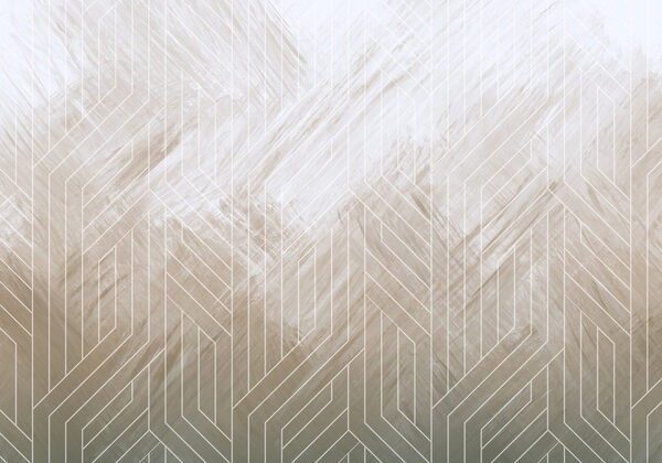 White lines on a white surface White lines on a white surface