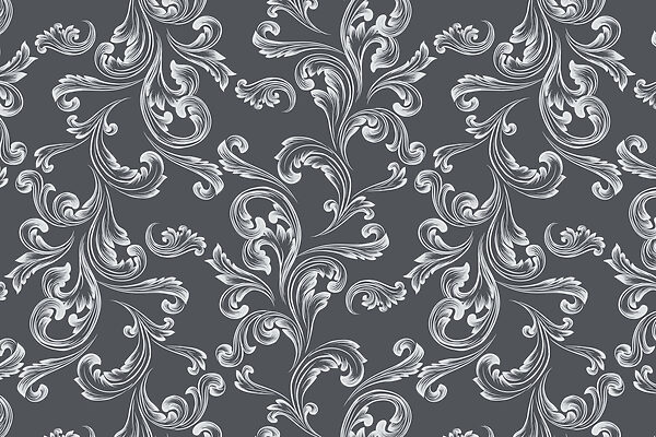 Pattern of white and gray swirls Pattern of white and gray swirls