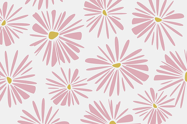 Pattern of pink flowers Pattern of pink flowers
