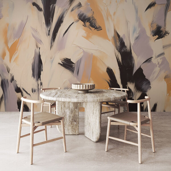 Abstract strokes in soft hues. Abstract strokes in soft hues.