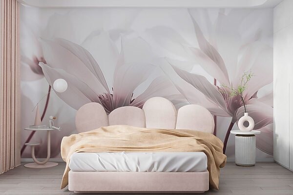 Delicate blossoms in soft hues Delicate blossoms in soft hues