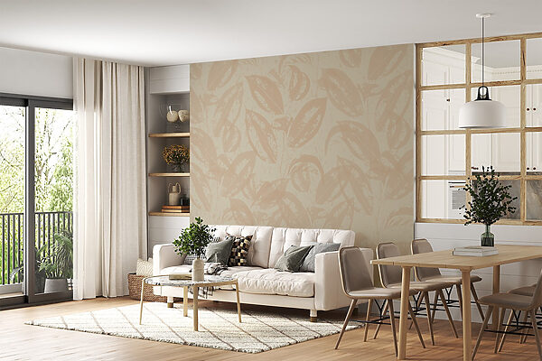 Wall murals Nature's gentle embrace in soft hues (SKU: w02258) Wall murals Wall murals Nature's gentle embrace in soft hues (SKU: w02258)