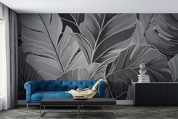 Natural patterns in monochrome tones. Natural patterns in monochrome tones.