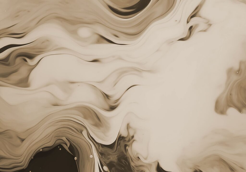 Fluid waves in soft neutral tones Fluid waves in soft neutral tones