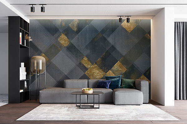 Abstract geometric pattern with texture. Abstract geometric pattern with texture.