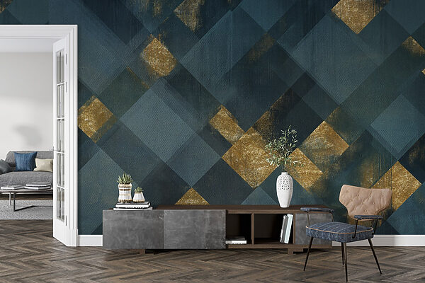 Artistic geometric pattern with contrast. Artistic geometric pattern with contrast.