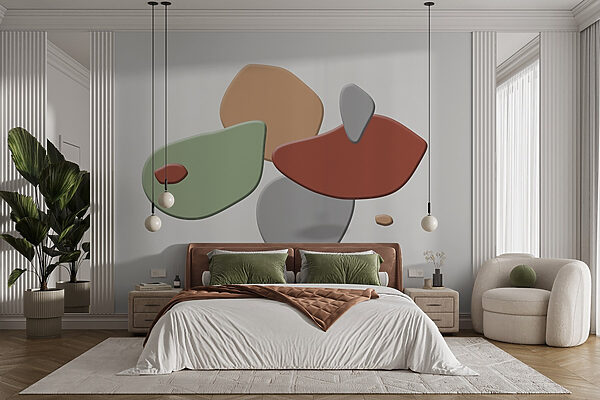 Group of colorful shapes Group of colorful shapes