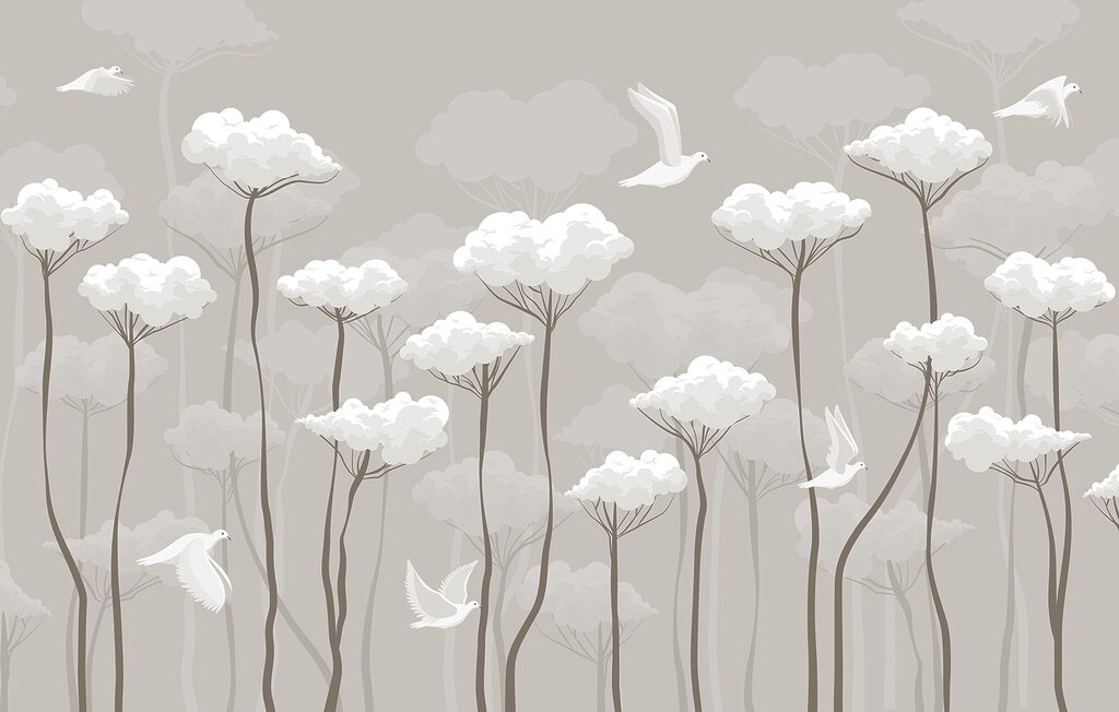 Birds flying in the sky Birds flying in the sky